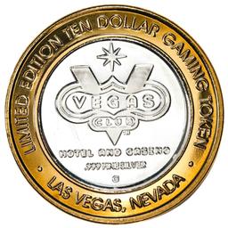 .999 Fine Silver Las Vegas Club Las Vegas, NV $10 Limited Edition Gaming Token