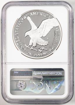 2021-W Type 2 $1 Proof American Silver Eagle Coin NGC PF70 Ultra Cameo Moy Signature