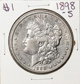 1898-S $1 Morgan Silver Dollar Coin