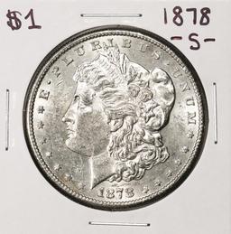 1878-S $1 Morgan Silver Dollar Coin