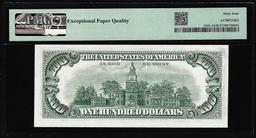 1977 $100 Federal Reserve Note Boston Fr.2168-A PMG Choice Uncirculated 64EPQ