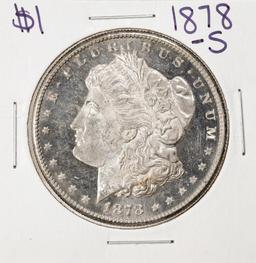 1878-S $1 Morgan Silver Dollar Coin