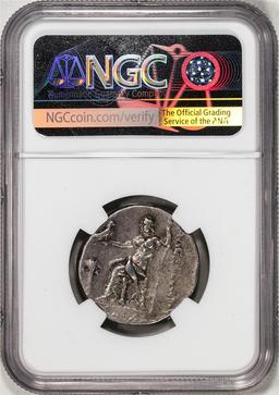 245-165 BC Phoenicia Aradus AR Tetradrachm Alexander III Heracles Zeus Coin NGC VF