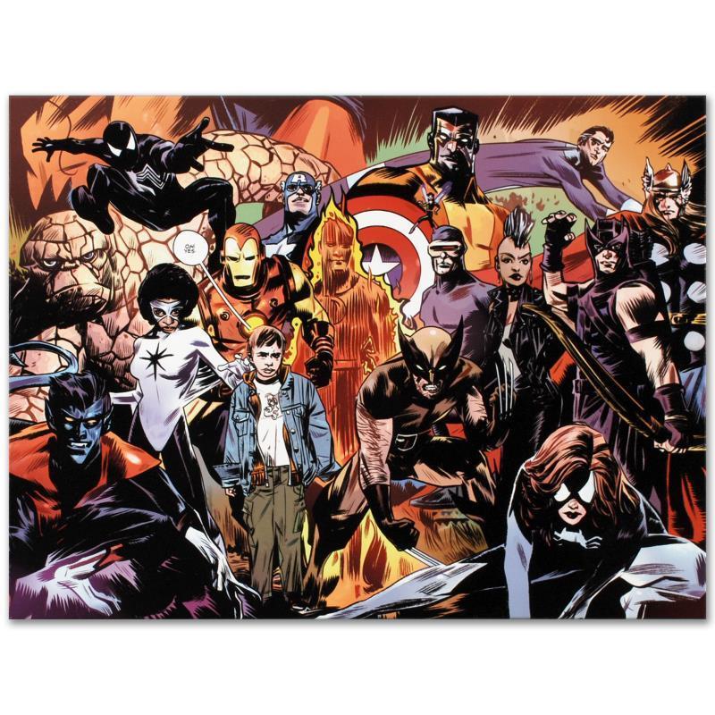 Marvel Comics "Marvel 1985 #6" Limited Edition Giclee On Canvas