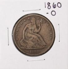 1860-O Seated Liberty Half Dollar Coin