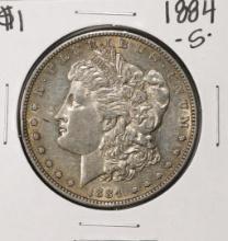 1884-S $1 Morgan Silver Dollar Coin