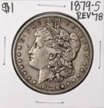 1879-S Reverse of 1878 $1 Morgan Silver Dollar Coin