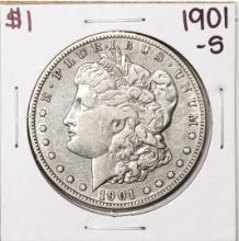 1901-S $1 Morgan Silver Dollar Coin