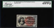 1863 4th Issue 10 Cents Fractional Currency Note Fr.1261 Legacy Extremely Fine 45PPQ