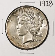 1928 $1 Peace Silver Dollar Coin