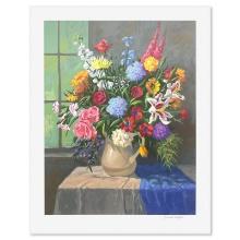 Edward Glafke "Window Bouquet" Limited Edition Serigraph on Paper