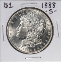 1888-S $1 Morgan Silver Dollar Coin