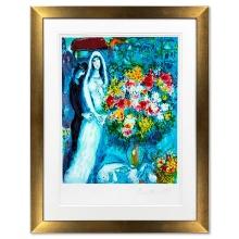 Chagall (1887-1985) "Bridal Bouquet" Limited Edition Lithograph on Paper