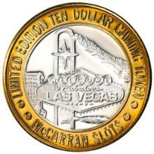 .999 Silver McCarran International Airport Las Vegas, NV $10 Limited Gaming Token