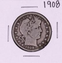 1908 Barber Half Dollar Coin