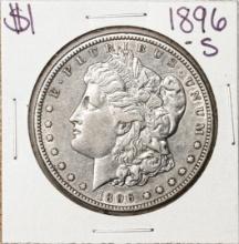 1896-S $1 Morgan Silver Dollar Coin