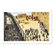 Deneille Spohn Moes "Concentrtion Camp/Wailing Wall" Limited Edition Serigraph
