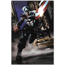 Marvel Comics "Captain America #34" Limited Edition Giclee On Canvas