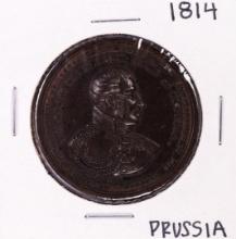 1814 Prussia William Fredrick Bronze Medal