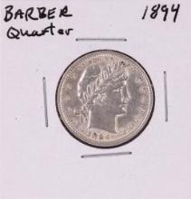 1894 Barber Quarter Coin