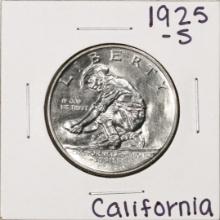 1925-S California Diamond Jubilee Commemorative Half Dollar Coin