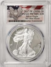 2017-W $1 Proof American Silver Eagle Coin PCGS PR70DCAM WP Mint Hoard