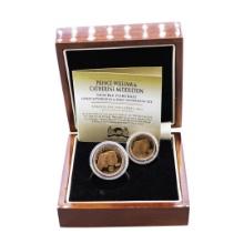 2011 Royal Wedding Proof Gold Sovereign & Half Sovereign Set w/ Box & COA