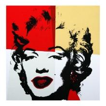 Andy Warhol "Golden Marilyn 1138" Limited Edition Serigraph On Board