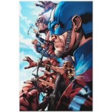 Marvel Comics "Avengers #1" Limited Edition Giclee On Canvas