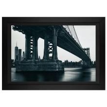 Jongas "Manhattan Metallic" Limited Edition Giclee on Canvas