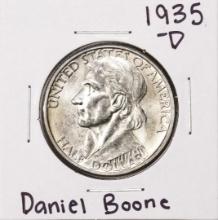1935-D Daniel Boone Commemorative Half Dollar Coin