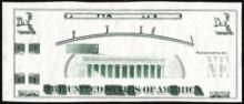 Circa 1970's Lincoln Memorial Giori Test Note