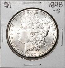 1898-S $1 Morgan Silver Dollar Coin