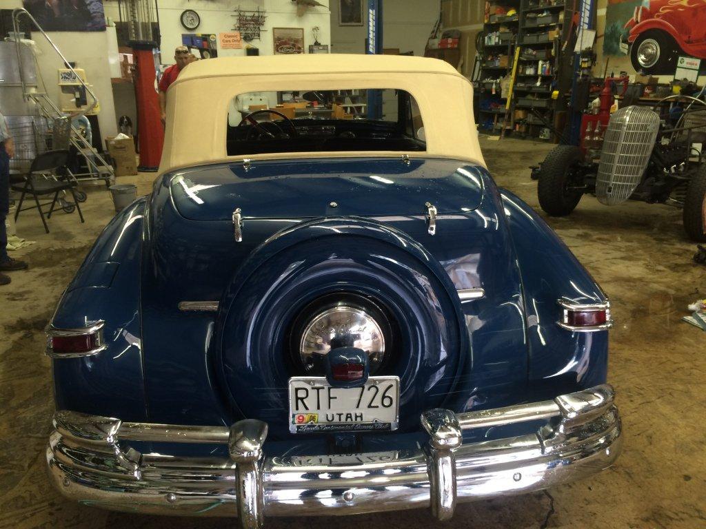 1948 Lincoln Continental Convertible