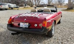 1977 MGB Convertible