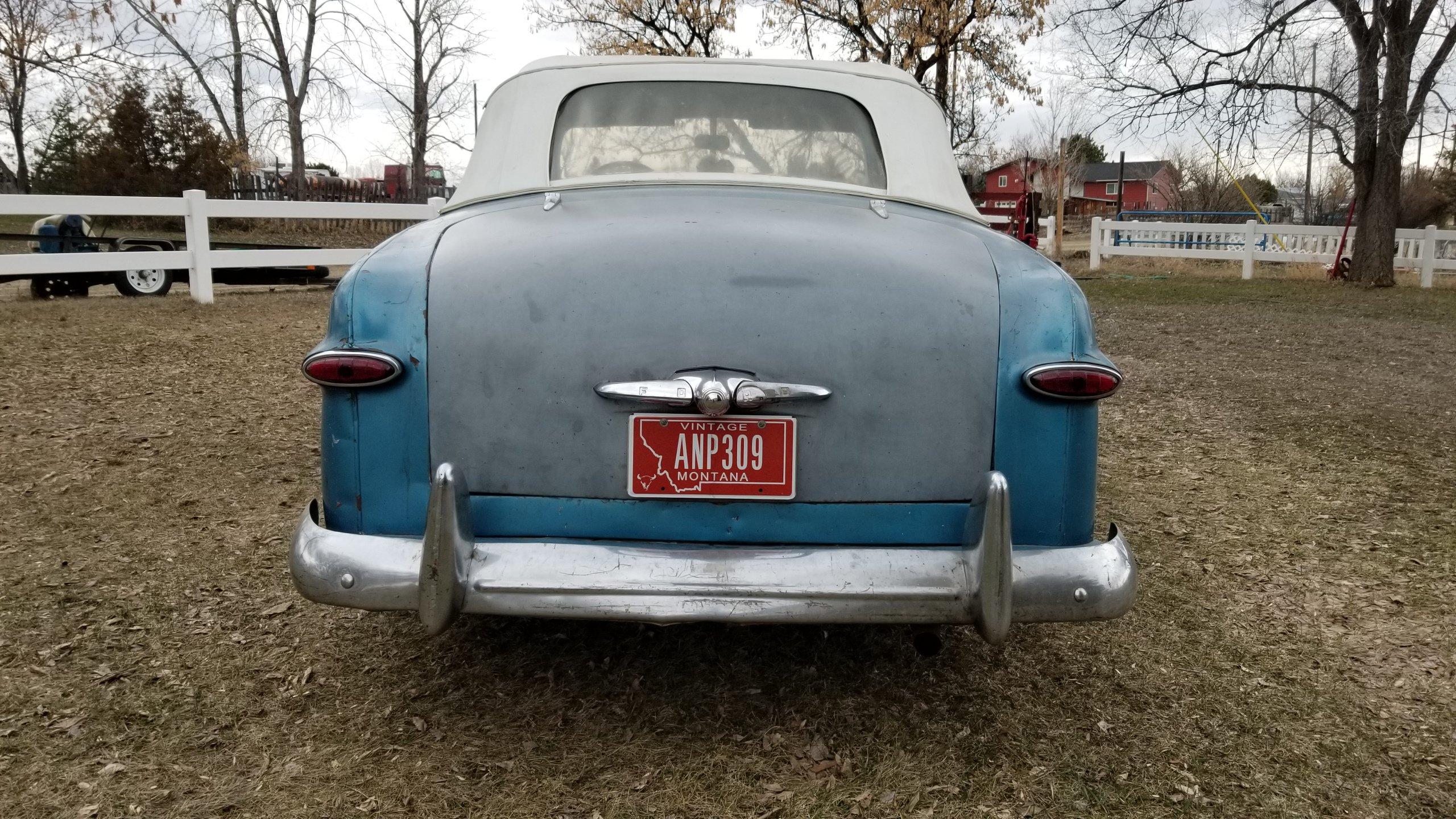 1949 Ford Custom Convertible