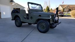 1954 Willys M38A1 Jeep