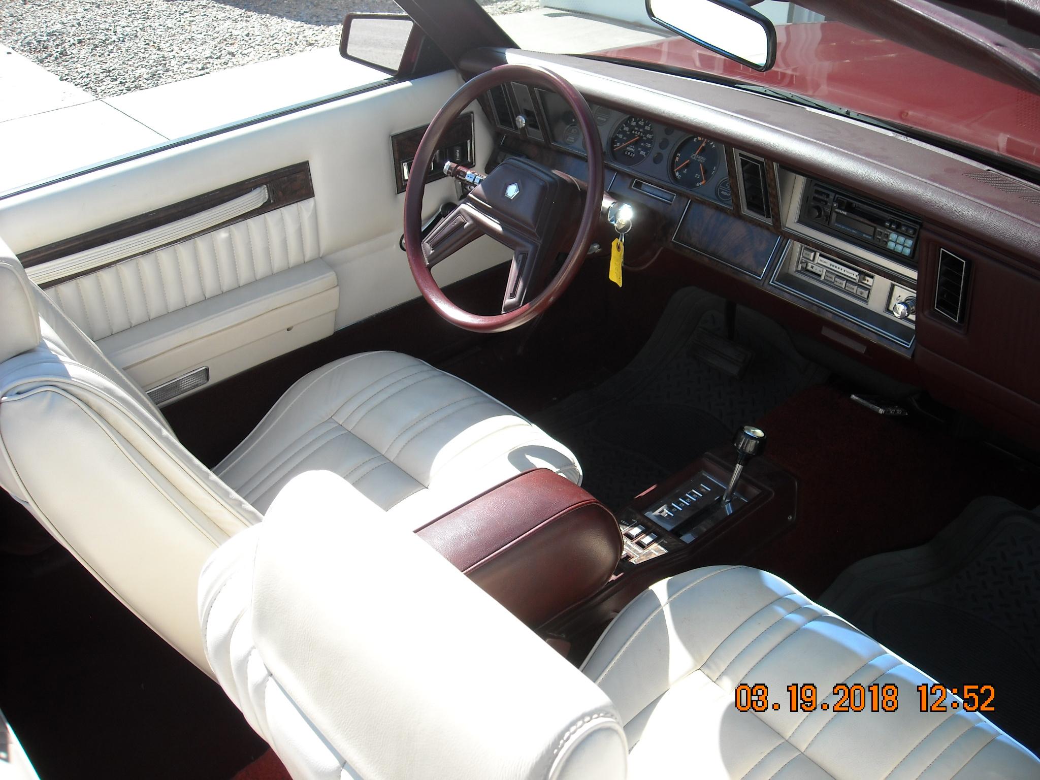 1986 Chrysler LeBaron Convertible