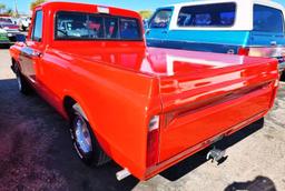 1972 Chevrolet C10 Shortbed Pickup Truck