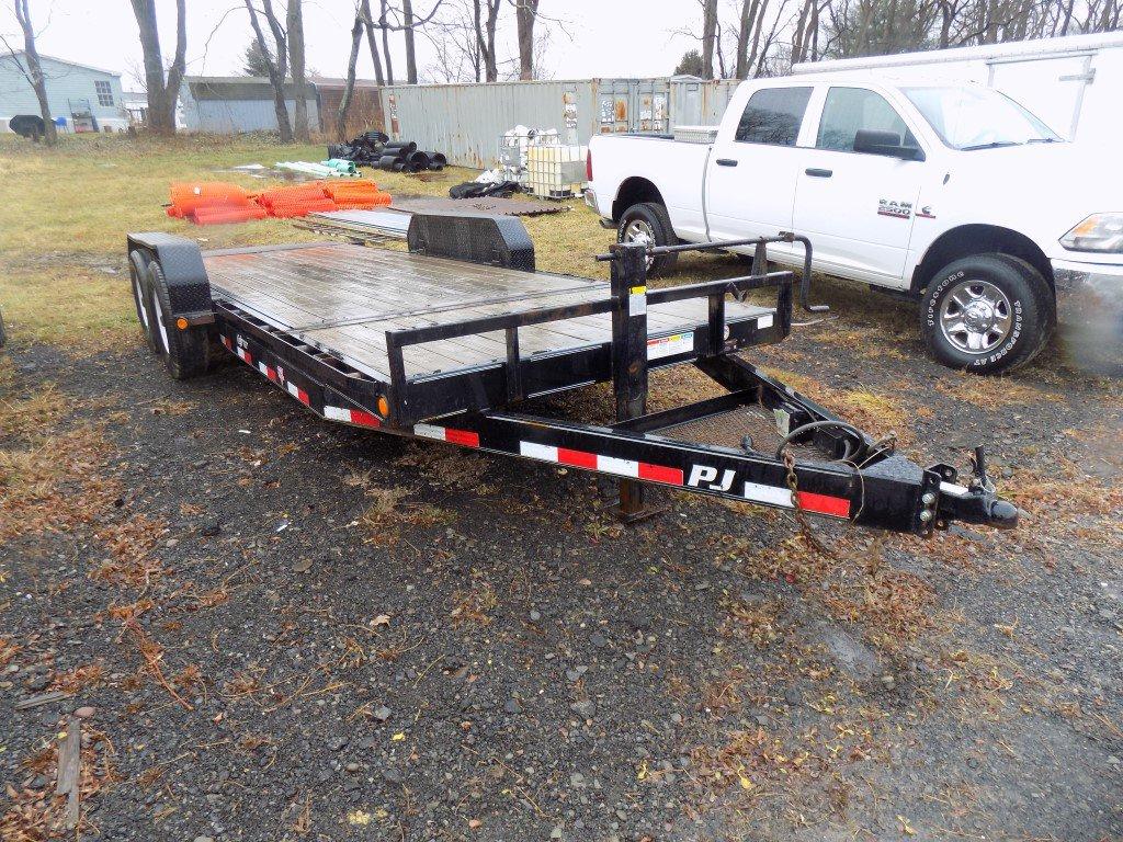 2015 PJ 21' Tilt Equipment Trialer, 14,000lb GVW, Vin# 4P5T62027F3015262