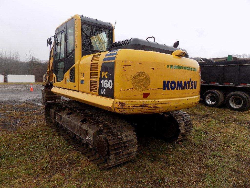 Komatsu PC160 LC-8 Hyd. Excavator w/Hyd. Thumb, S/N: T115423, Hyd. Quik Cou