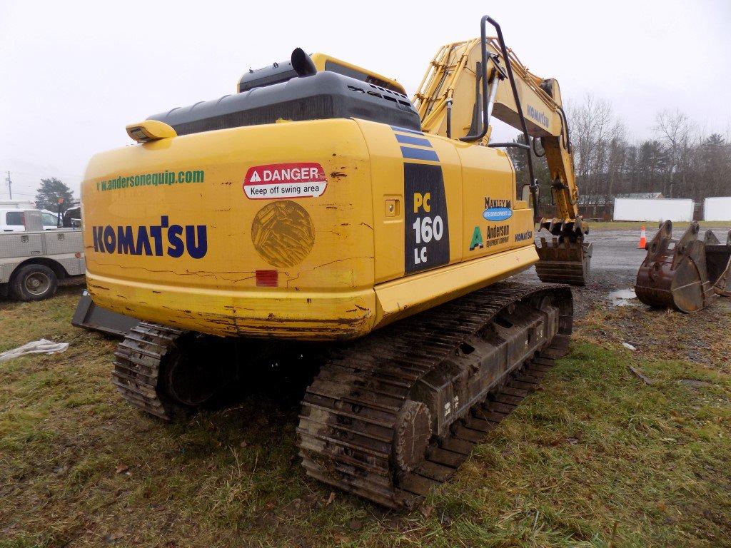 Komatsu PC160 LC-8 Hyd. Excavator w/Hyd. Thumb, S/N: T115423, Hyd. Quik Cou