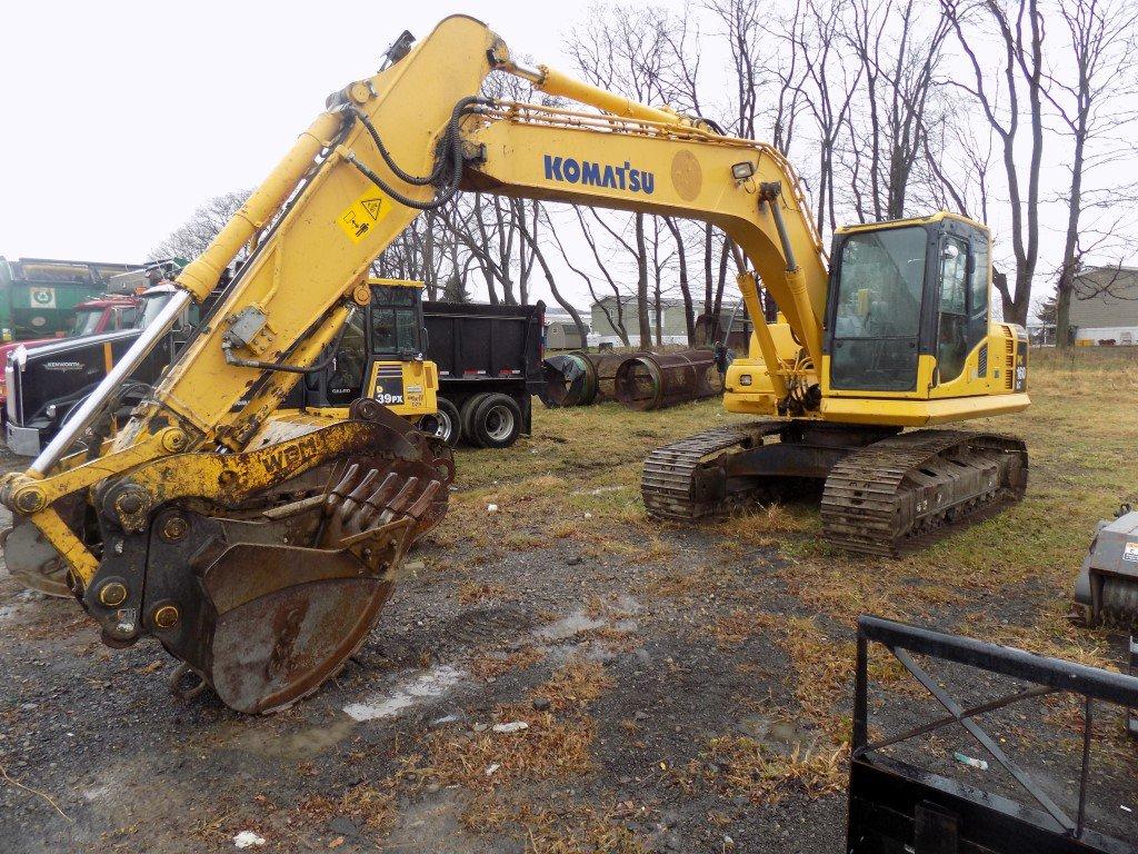 Komatsu PC160 LC-8 Hyd. Excavator w/Hyd. Thumb, S/N: T115423, Hyd. Quik Cou