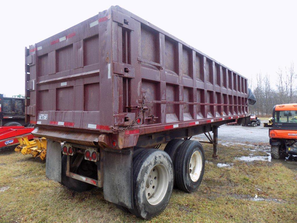 1990 Summitt Dump Trailer, T/A, Steel, Main Cyl. Just Rebuilt, Vin#______ -