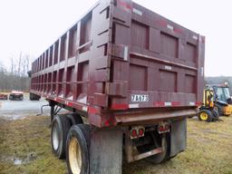 1990 Summitt Dump Trailer, T/A, Steel, Main Cyl. Just Rebuilt, Vin#______ -