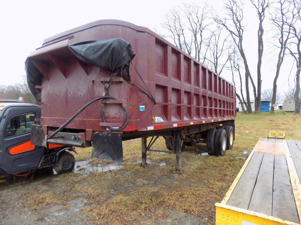 1990 Summitt Dump Trailer, T/A, Steel, Main Cyl. Just Rebuilt, Vin#______ -