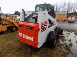 Bobcat 963 Skid Steer Loader w/Full Cab, w/Heat, Good Tires, Aux. Hyd, SSL