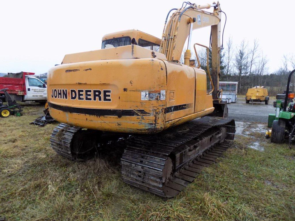 JD 490E Hyd. Excavator, Dsl Eng, w/36'' Bucket w/Teeth, Hyd's on Boom, Long