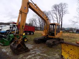 JD 490E Hyd. Excavator, Dsl Eng, w/36'' Bucket w/Teeth, Hyd's on Boom, Long