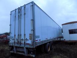 1993 Pines 53' Semi-Van Trailer - w/Title, Vin #: 1PNV532N0PKB47459